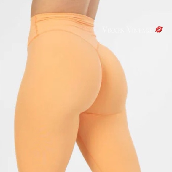 Paragon Fitwear Pants - PARAGON RECSTRETCH 'ORIGINAL SCULPTSEAM PLUS' LEGGINGS IN ORANGESICLE